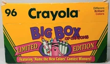 Crayola 96ct Crayons with Sharpener- Bought New Never Used- Box Has Storage Wear