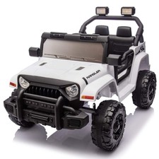 12V Kids Ride On Electric Car W/Parents Control,Dual drive, Four-wheel Suspensio