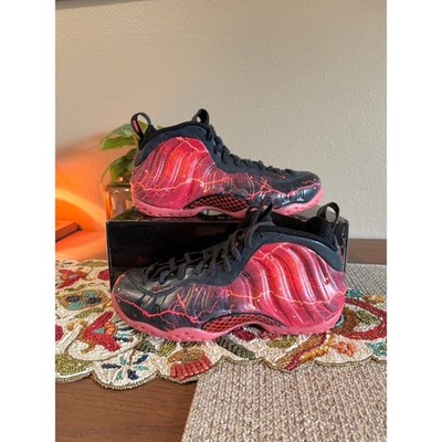 Size 8.5 - Nike Air Foamposite One Stranger Things Black Crimson Red IR7336 001