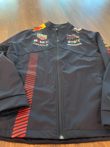 Red Bull Racing F1 Team Softshell Jacket - Navy - Max Verstappen {Never Worn} - Imagen 5 de 5