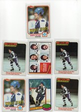 DARRYL SITTLER  TORONTO MAPLE LEAFS 1975-82 TOPPS VINTAGE 7X HOF LOT EX-NM