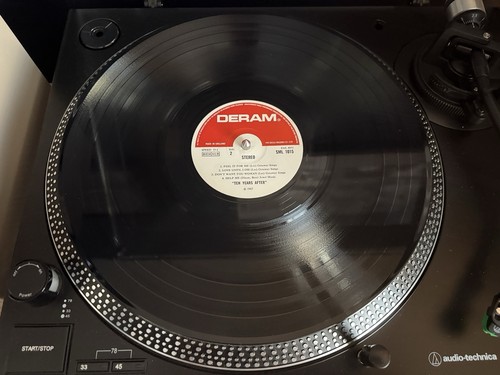 Ten Years After - Self Titled UK 1971 Repress Deram Stereo Vinyl Record VG+/VG - Foto 8 di 9