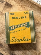 Arrow Staples S-25 Vintage Box 75% Full