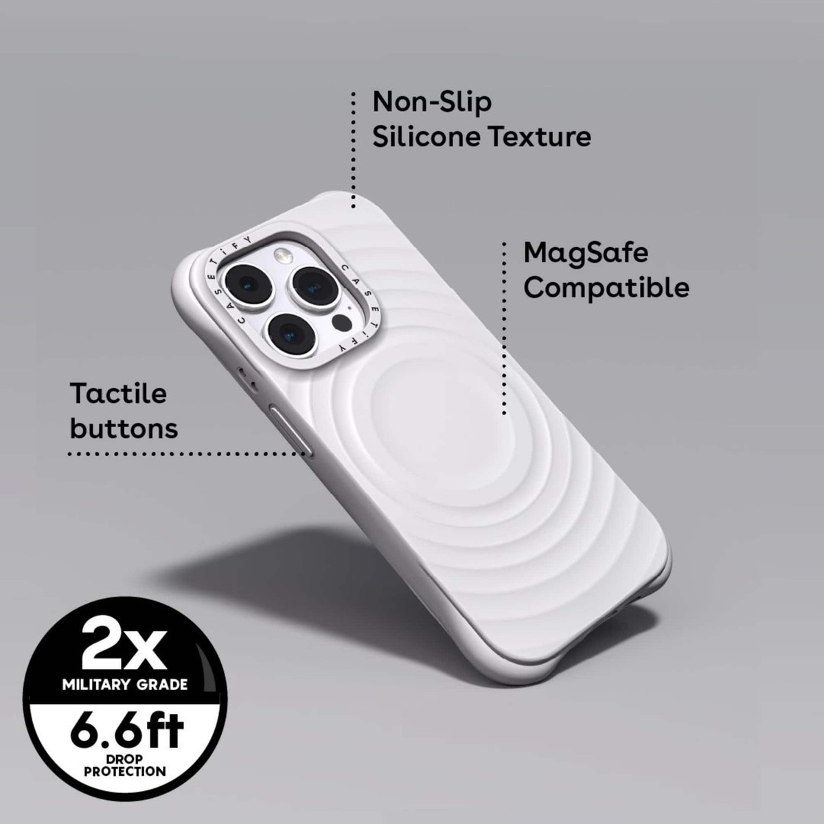 CASETiFY - Essentials Ripple Case with MagSafe for Apple