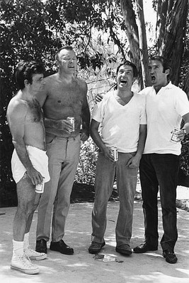 John Cassavetes Peter Falk Ben Gazzara David Rowlands in 1969 duri- Old Photo
