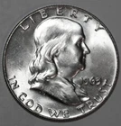 1963-D Franklin Half Dollar - BU - #8926D - STOCK PHOTO