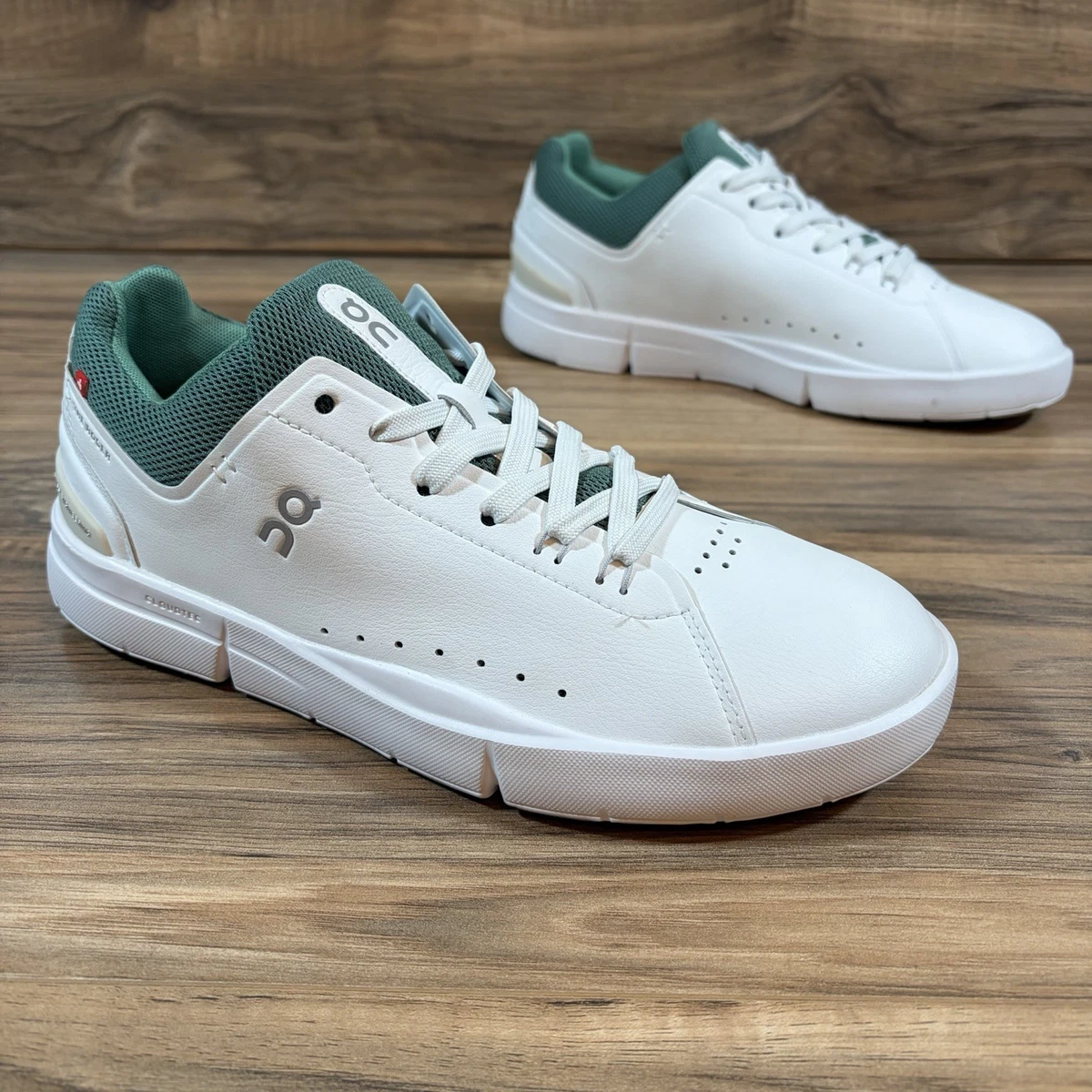 On The Roger Advantage White/Green for sale | eBay