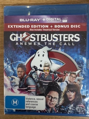 GHOSTBUSTERS: Answer The Call (2016) - 2 x BLURAY BRAND NEW!