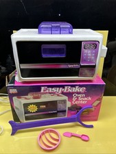1997 Hasbro Easy Bake Oven And Snack Center Original Box Missing Parts