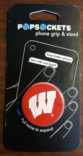 Wisconsin Popsockets phone grip & stand - 第 1/5 張圖片