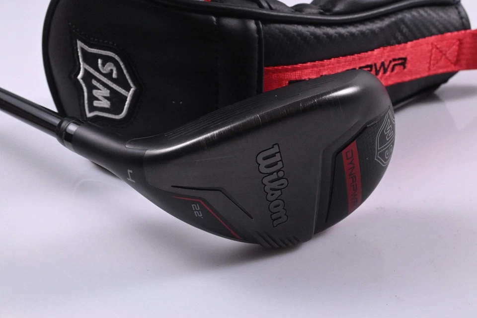 Left Hand Wilson Dynapower 2023 #4 Hybrid / 22 Degree / Stiff Flex Hzrdus - Image 2 of 4