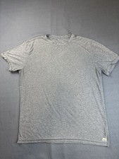 Vuori Strato Tech Shirt Mens Large Short Sleeve Soft Performance Tee V126 Gray