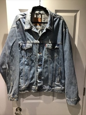 Preloved Authentic Used Levi Strauss & Co Relaxed Trucker Jeansjacke Gr. XL