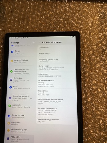 Samsung Galaxy Tab A9+ Plus 64GB Graphite Wi-Fi, 11" Tablet (SM-X210NZAAXSA) - Picture 9 of 10