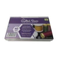 Der StüLle-BäRen-Multi-GrößE-Faden-Organizer Box 40 Spool