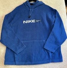 Vintage Y2K Nike Hoodie Teddy Fleece Men’s size XL