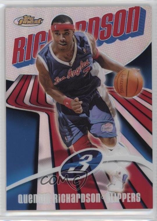 2003-04 Topps Finest Refractor 218/250 Quentin Richardson #78 e3v
