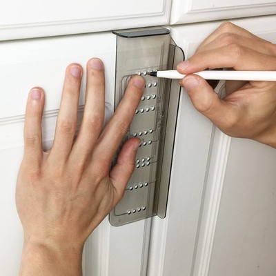Cabinet Door Drawer Hardware Installation Template Kit Made In The Usa