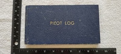 VINTAGE PILOT FLIGHT LOG BOOK - 1946