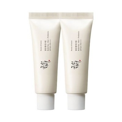 Beauty Joseon Relief Sun: Rice + Probiotics Set(Pack Of 2, 50ML each) FREE SHIP
