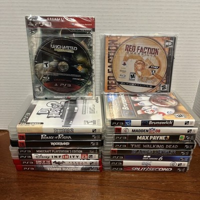 PlayStation PS3 Game Lot of 17 Games - Used Fair To Good Used Shape