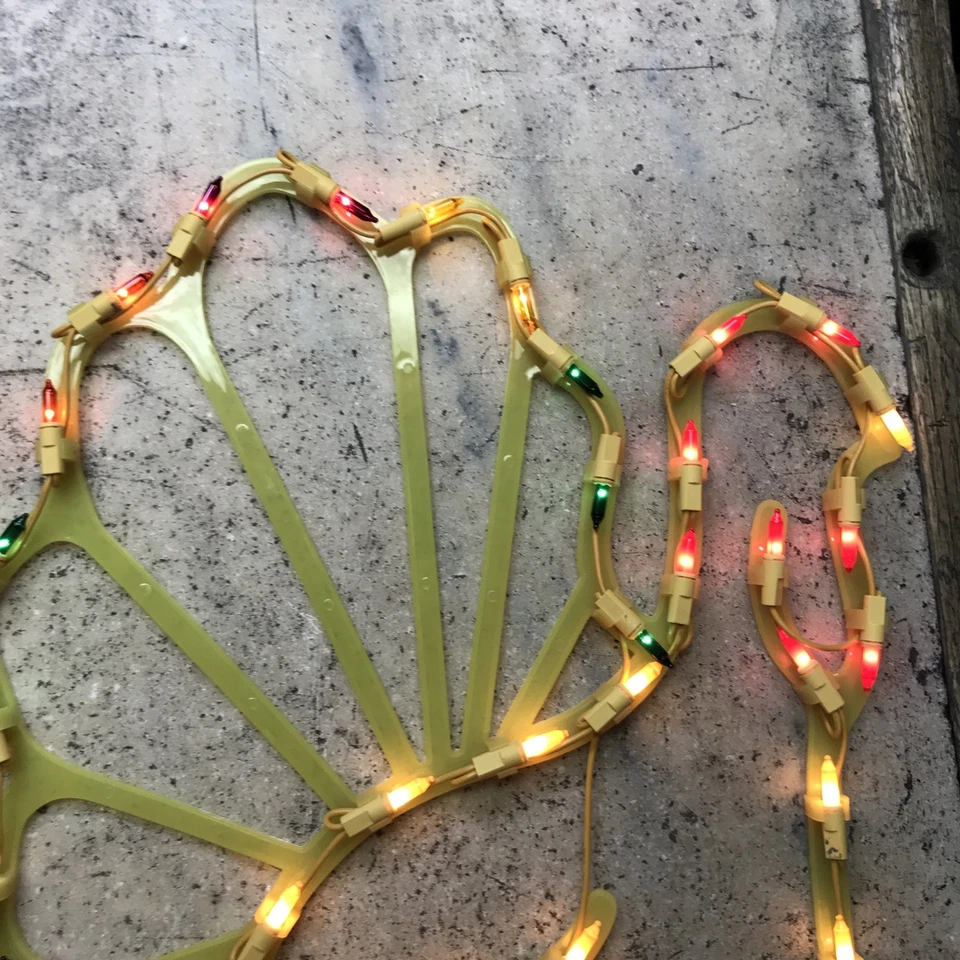 Siluetas vintage de Acción de Gracias decoración de pared de ventana pavo iluminado en caja Foto 3 de 4