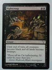 Nightcreep *Uncommon* Magic MtG x1 Dissension SP