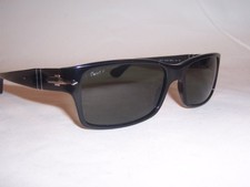 NEW Persol Sunglasses PO 2803/S 95/58 BLACK/GREEN POLARIZED 58mm AUTHENTIC