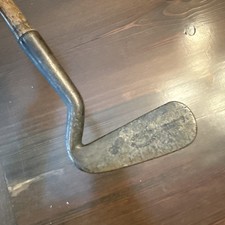 Rare RH Macgregor Accurate Goose Neck Hickory Wood Shaft Golf Club Putter