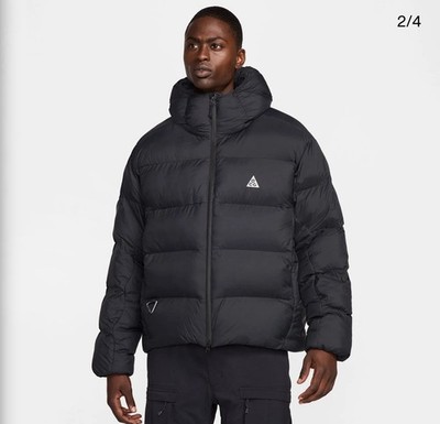 NEW $350 Nike ACG Lunar Lake PrimaLoft Jacket Black White FV8909-010 Size XXL