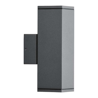 Gnosjö Konstsmide AL Wandleuchte anth-lack/al GU10 halogen 7907-370