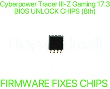 Cyberpower Tracer III-Z Gaming 17.3 inch, ADMIN NO PASSWORD FIRMWARE BIOS CHIP