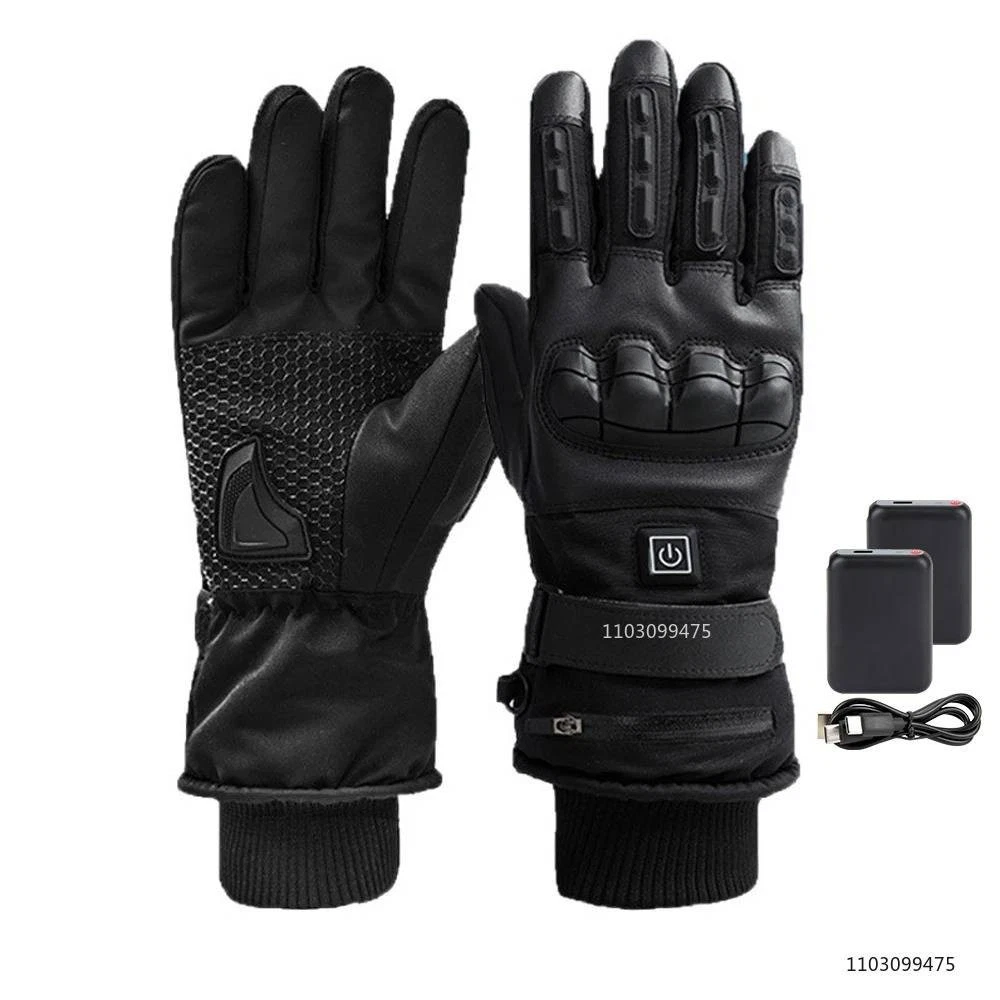 New Winter Heated Gloves Rechargeable Self Heating Ski Hiking Hand Warmer gloves