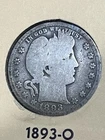 1893-O Barber Quarter