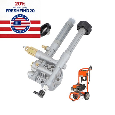 #ad #ad Troy Bilt Complete Pressure Washer Pump Head Fits For RMW SRMW Pumps AR42518 NEW $35.99