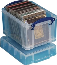 Really Useful Plastic Storage Box 3 Litre Clear