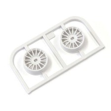 Kyosho Mini-Z Multi Wheel N/Offset 0 White/AWD 2 pcs