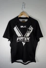 BLK New Zealand Kiwis Black Rugby League Shirt Jersey Top VGC - Size Medium