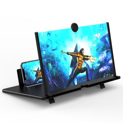 18 screen magnifier for cell phone - 3d hd magnifying projector screen enlarger