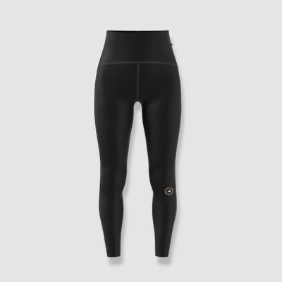 $121 Adidas by Stella McCartney Women Black High-Waist Leggings Pants Size 2XS