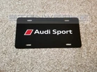 Audi Sport Plate metal novelty vanity 2 colors plate