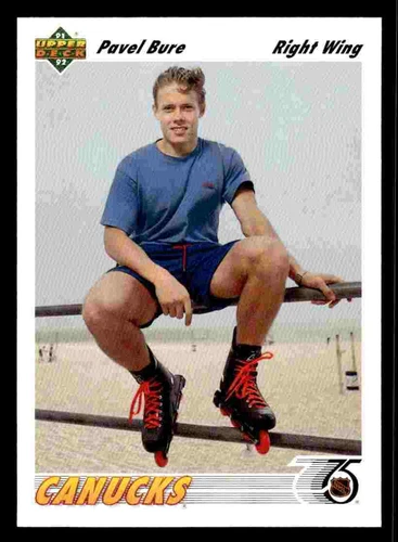 1991-92 Upper Deck Pavel Bure #54 - Vancouver Canucks