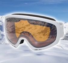 DAMEN Skibrille S2 orange getönt Anti Fog Pa...
