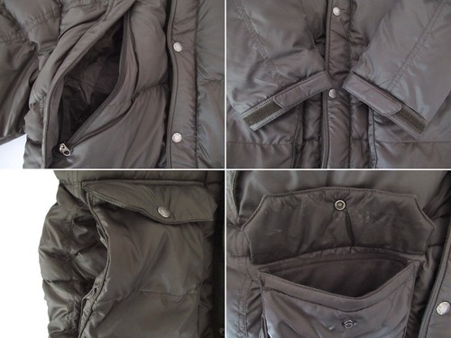 The North Face Mens 550 Fill Goose Down Parka Removable Hood Size M Winter Coat - Picture 6 of 12