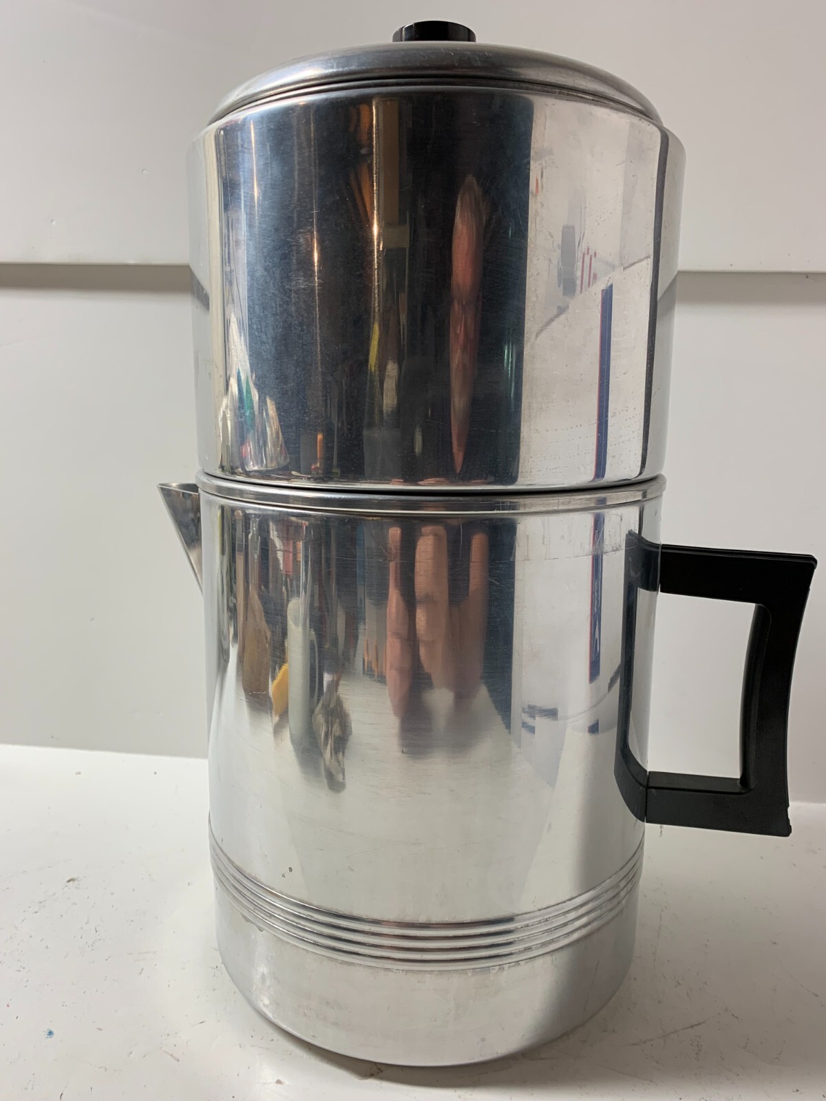 VTG DripOLator 18 Cups Coffee Pot Enterprise Aluminum Co No. 5528