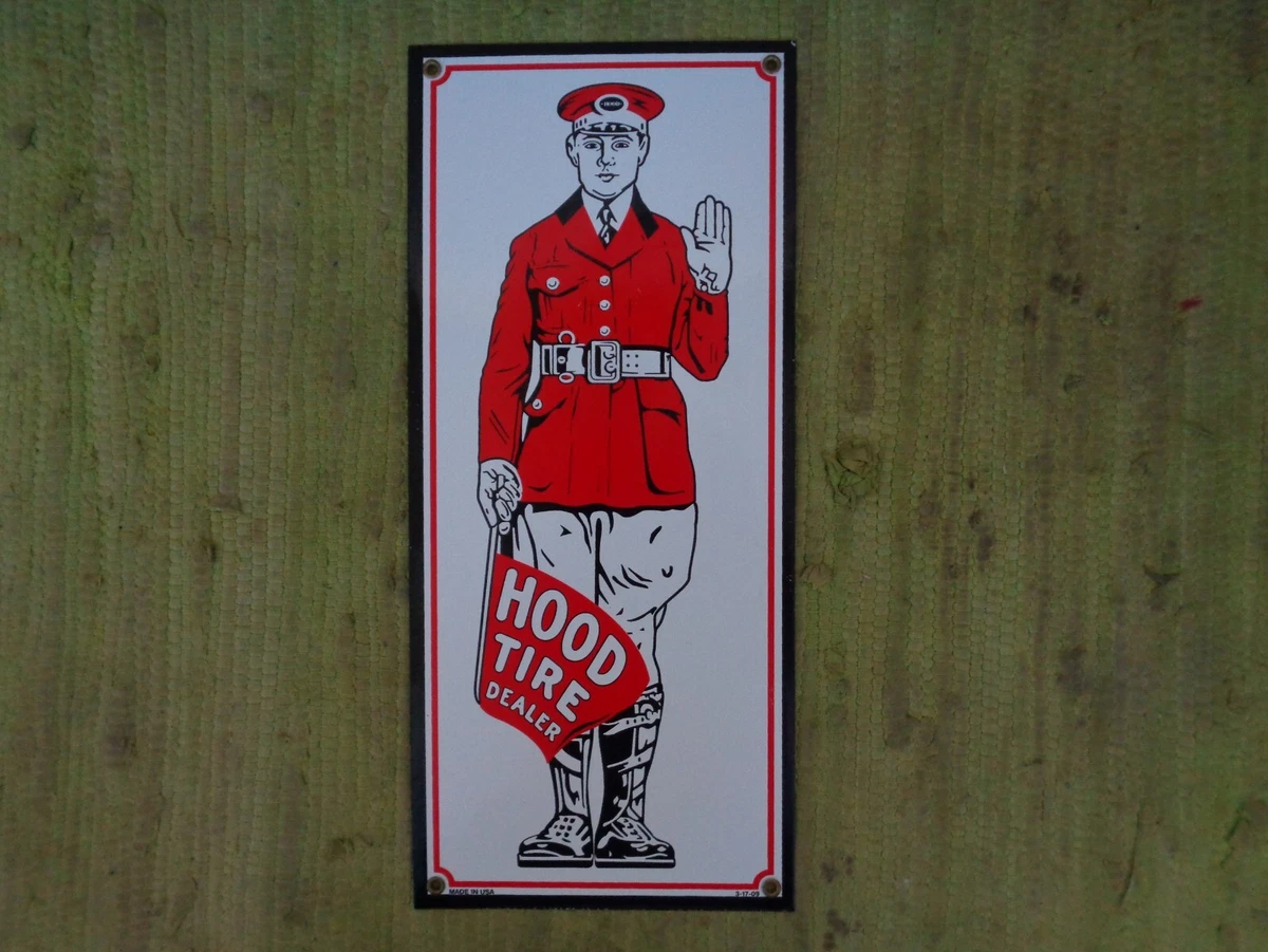 Hood Tire In Collectible Gas & Oil Advertising Signs for sale | eBay