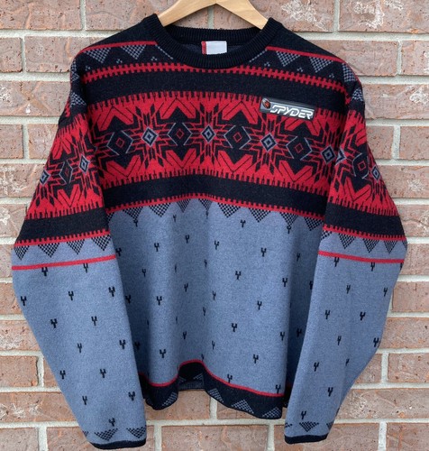 Vintage Spyder Nordic Wool Cropped 