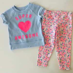 baby top and leggings set