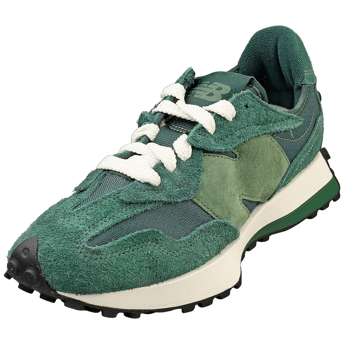 ナウェ New Balance 327 Unisex Fashion Sneakers in Dark Green - 5.5