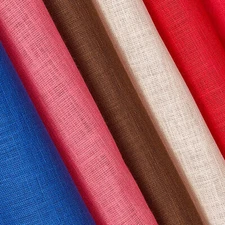 Mansa (4.1 oz) 100% Hypoallergenic Cotton Woven Linen Look 55/56" Fabric BTY